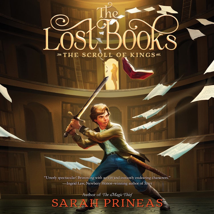 Cover image for The Lost Books: The Scroll of Kings, isbn: 9780062841551