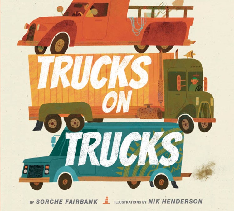 Cover image for Trucks on Trucks, isbn: 9780062842091