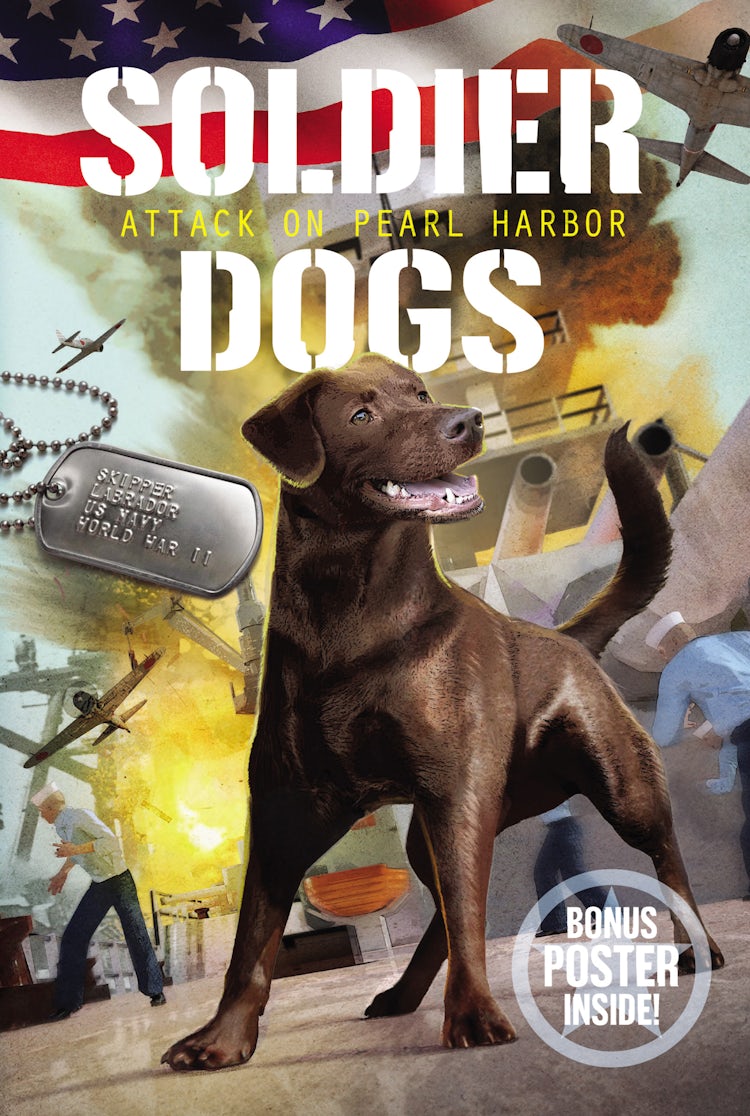 Cover image for Soldier Dogs #2: Attack on Pearl Harbor, isbn: 9780062844064