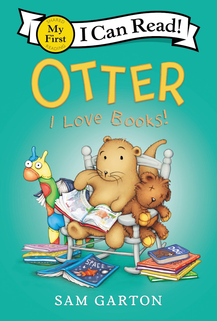 Cover image for Otter: I Love Books!, isbn: 9780062845108
