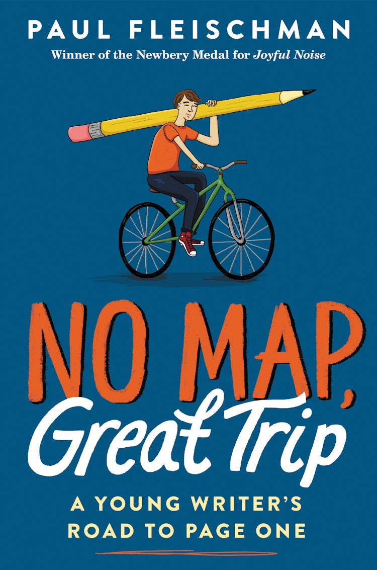 Cover image for No Map, Great Trip: A Young Writer’s Road to Page One, isbn: 9780062857477