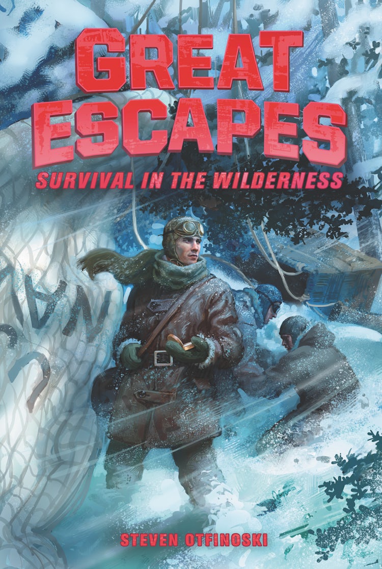 Cover image for Great Escapes #4: Survival in the Wilderness, isbn: 9780062860446