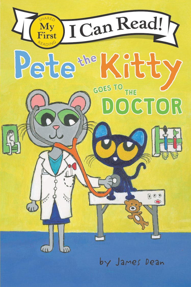 Cover image for Pete the Kitty Goes to the Doctor, isbn: 9780062868329