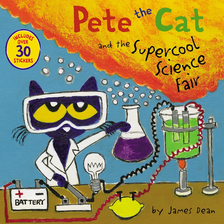 Cover image for Pete the Cat and the Supercool Science Fair, isbn: 9780062868350