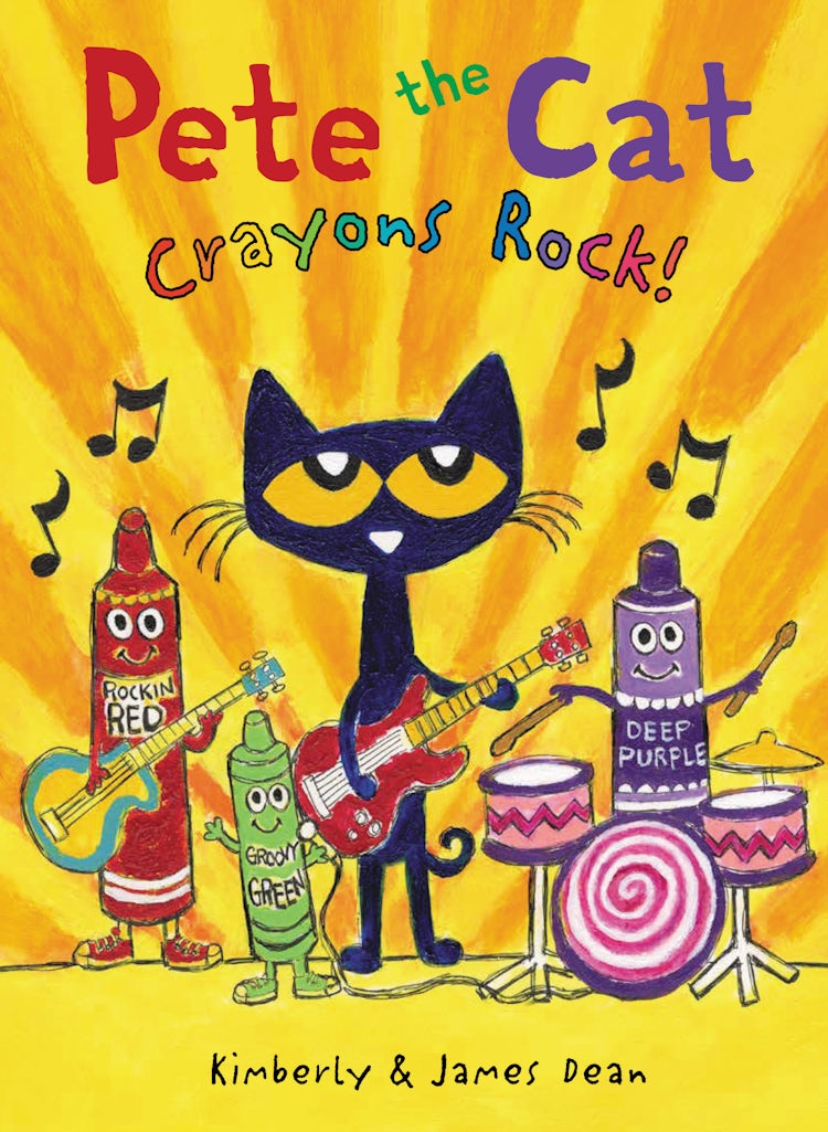 Cover image for Pete the Cat: Crayons Rock!, isbn: 9780062868565