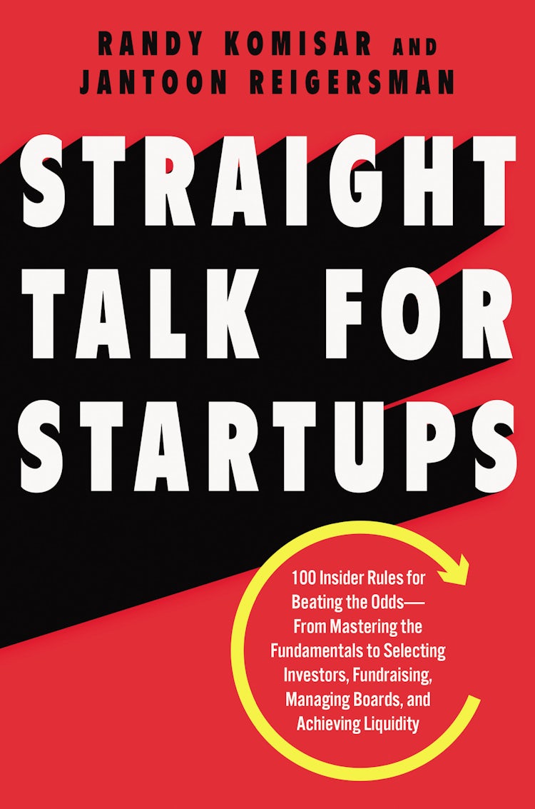 Cover image for Straight Talk for Startups, isbn: 9780062869074
