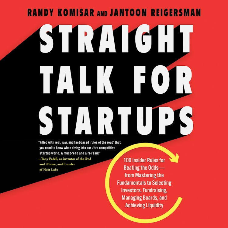 Cover image for Straight Talk for Startups, isbn: 9780062870056