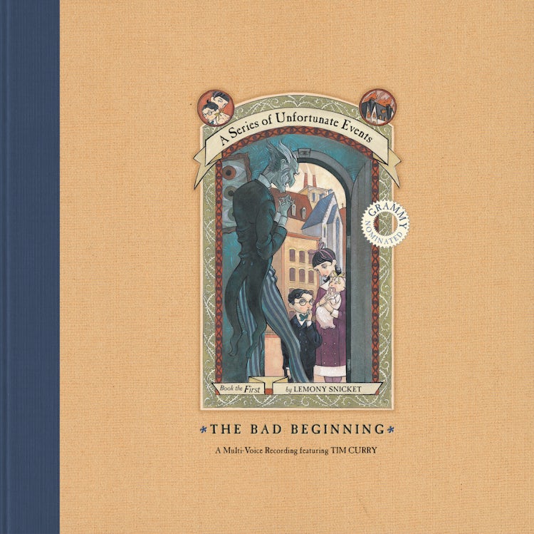 Cover image for A Series of Unfortunate Events #1: The Bad Beginning [CD], isbn: 9780062873927