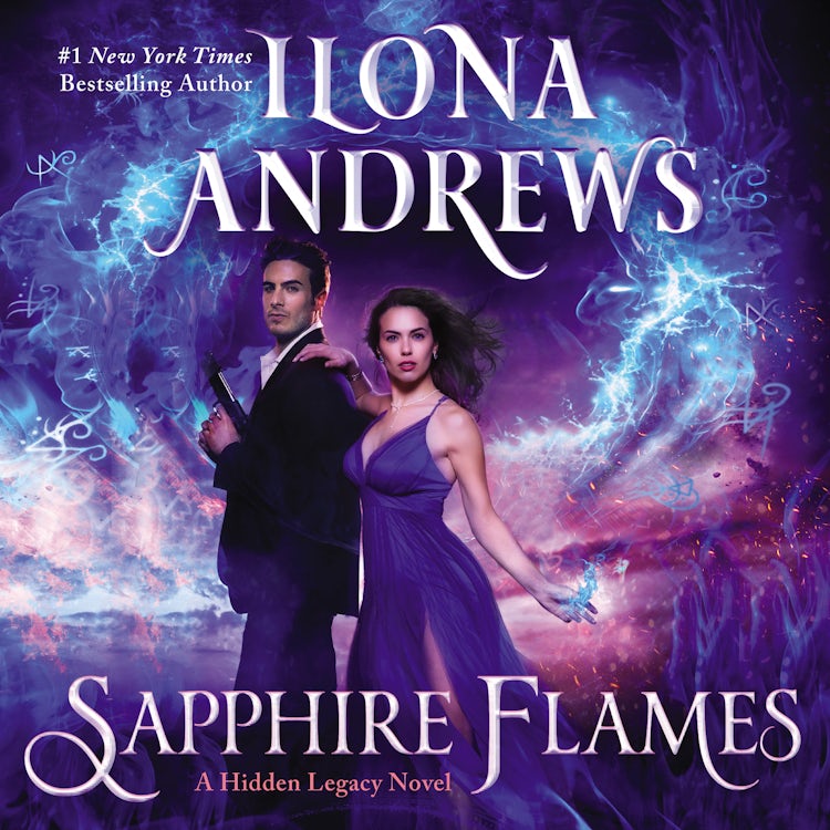 Cover image for Sapphire Flames, isbn: 9780062878359