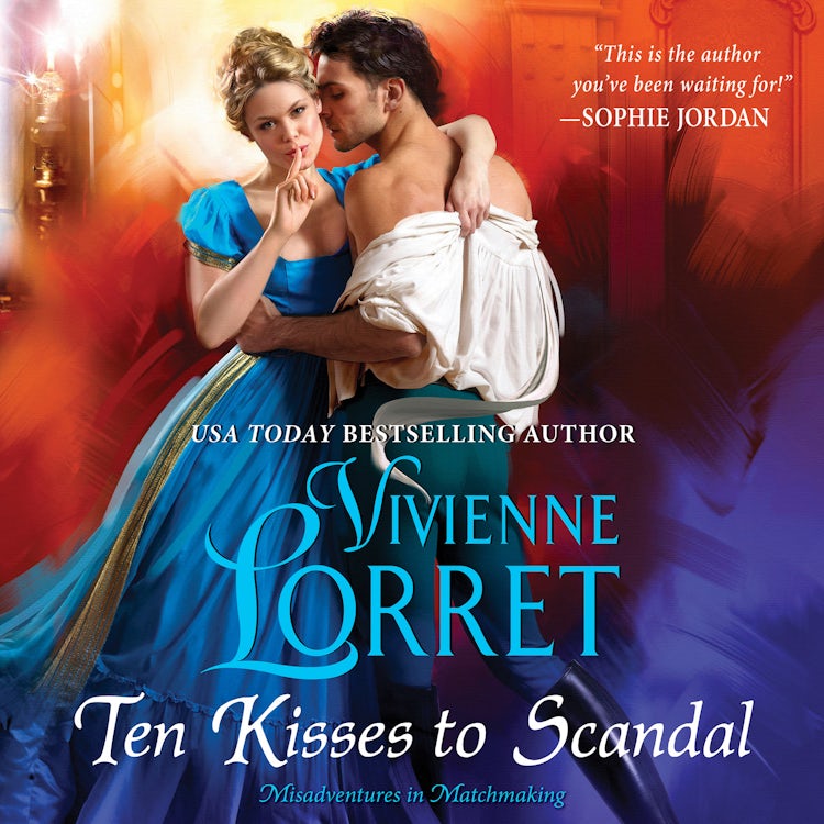 Cover image for Ten Kisses to Scandal, isbn: 9780062885159