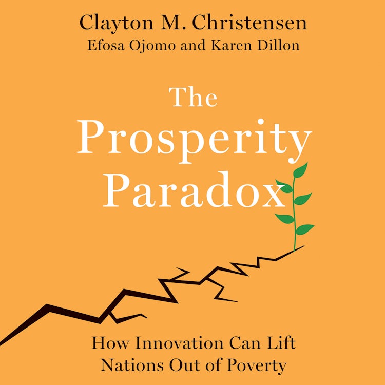 Cover image for The Prosperity Paradox, isbn: 9780062891679