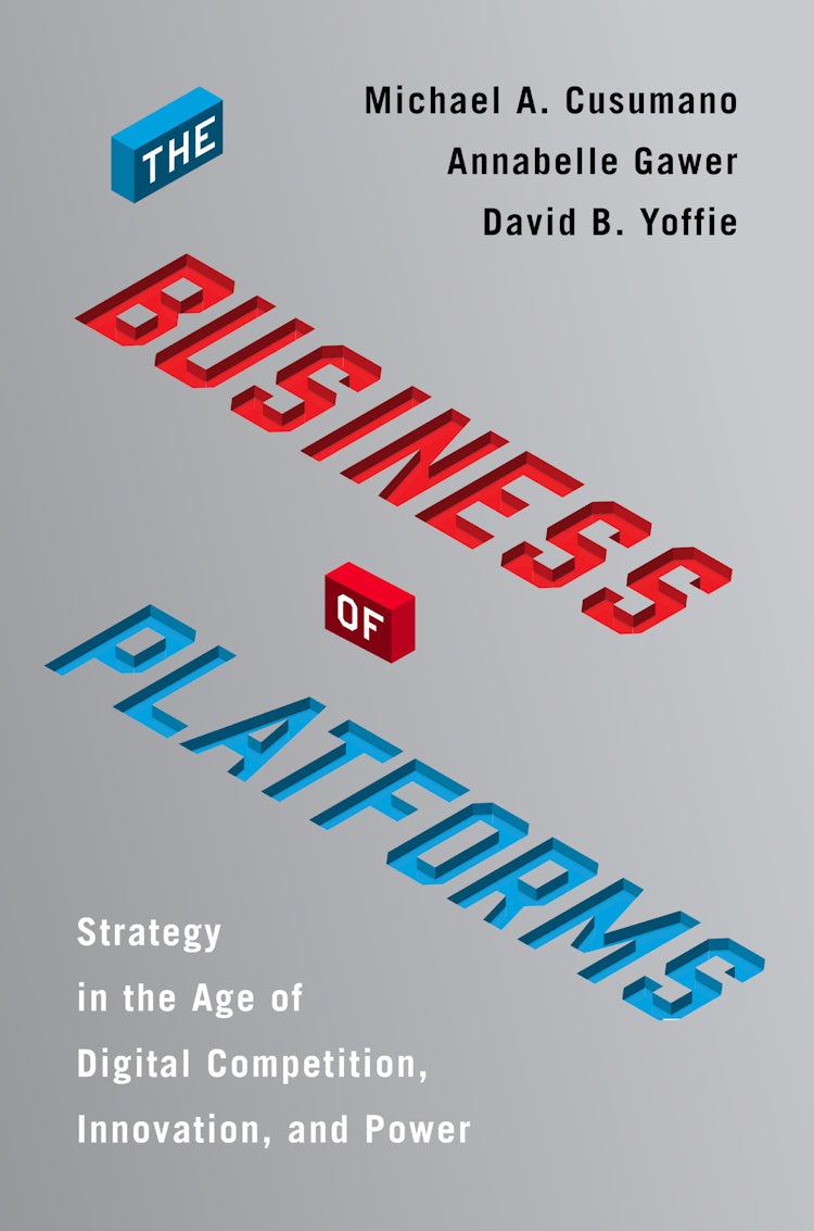 Cover image for The Business of Platforms, isbn: 9780062896339
