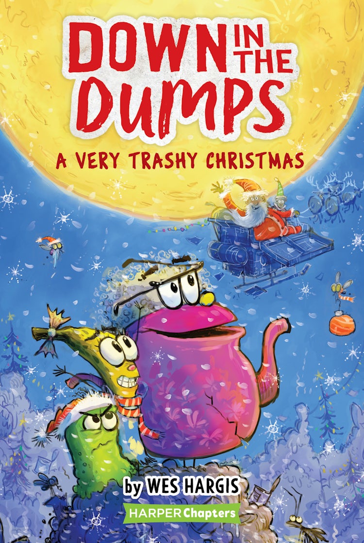 Cover image for Down in the Dumps #3: A Very Trashy Christmas, isbn: 9780062910202