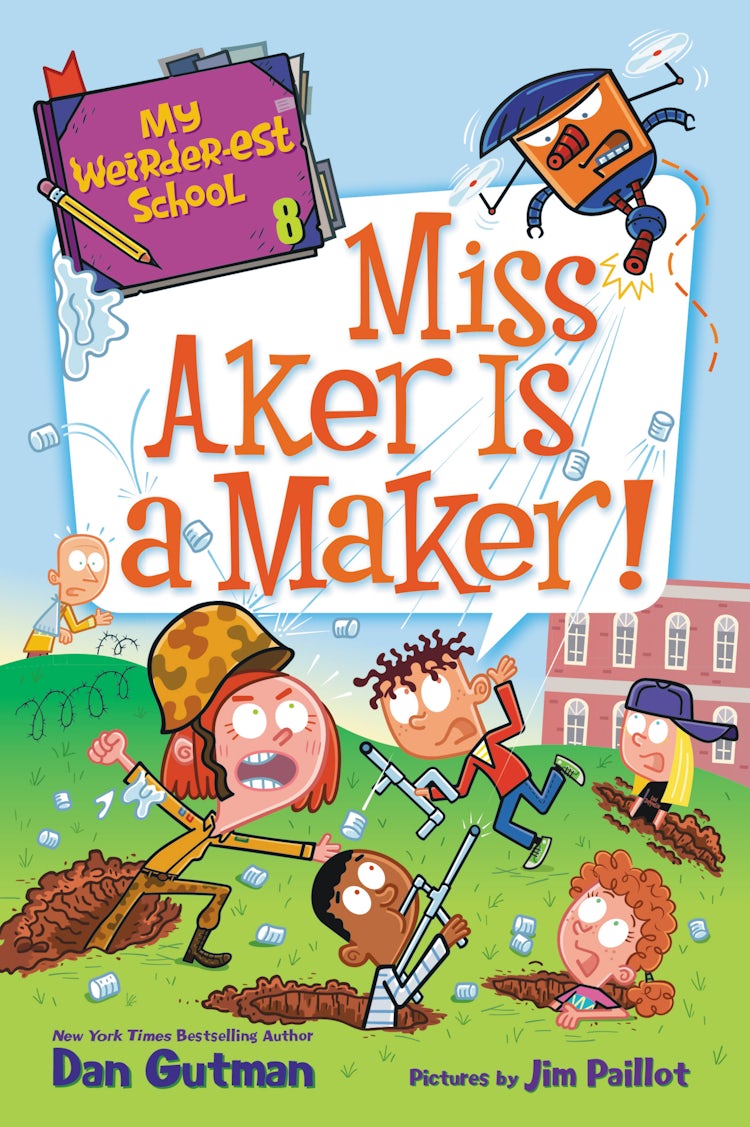 Cover image for My Weirder-est School #8: Miss Aker is a Maker!, isbn: 9780062910448