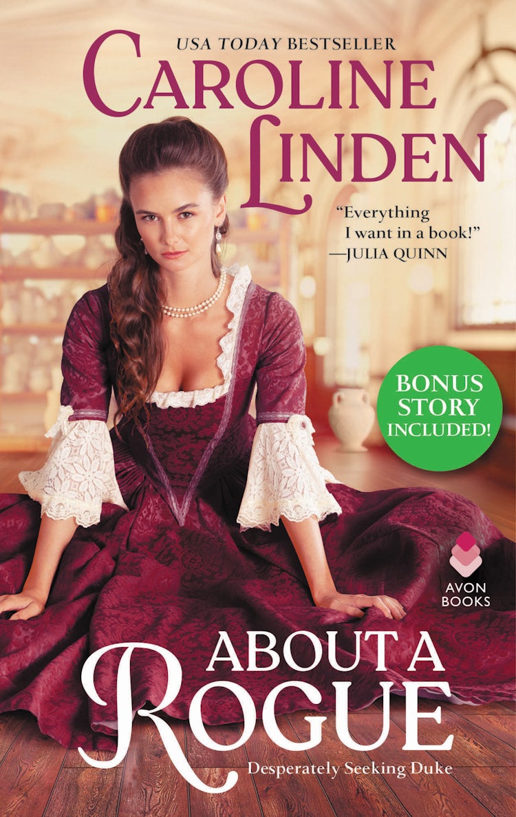 Cover image for About a Rogue (Bonus Short Story Included), isbn: 9780062913630