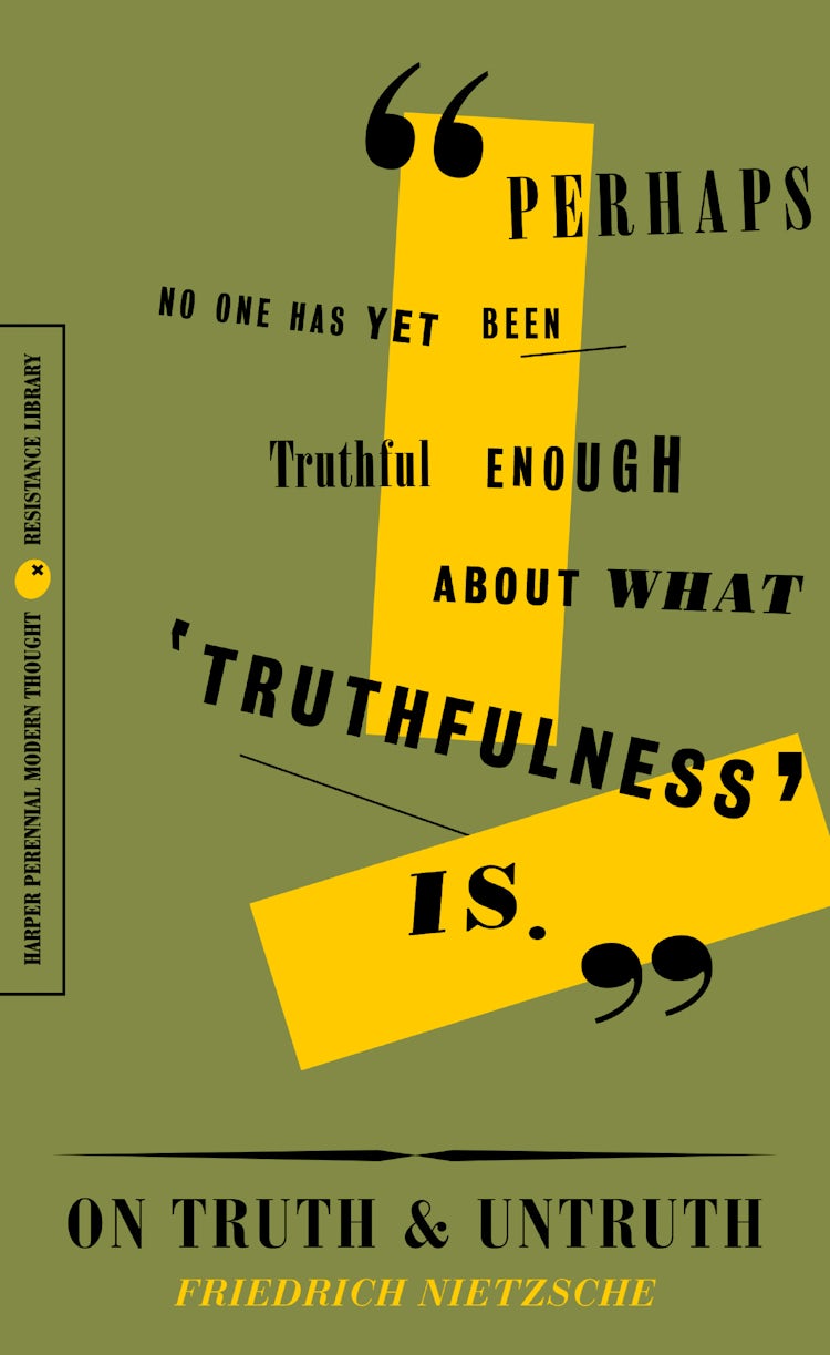 Cover image for On Truth and Untruth: Selected Writings, isbn: 9780062930842