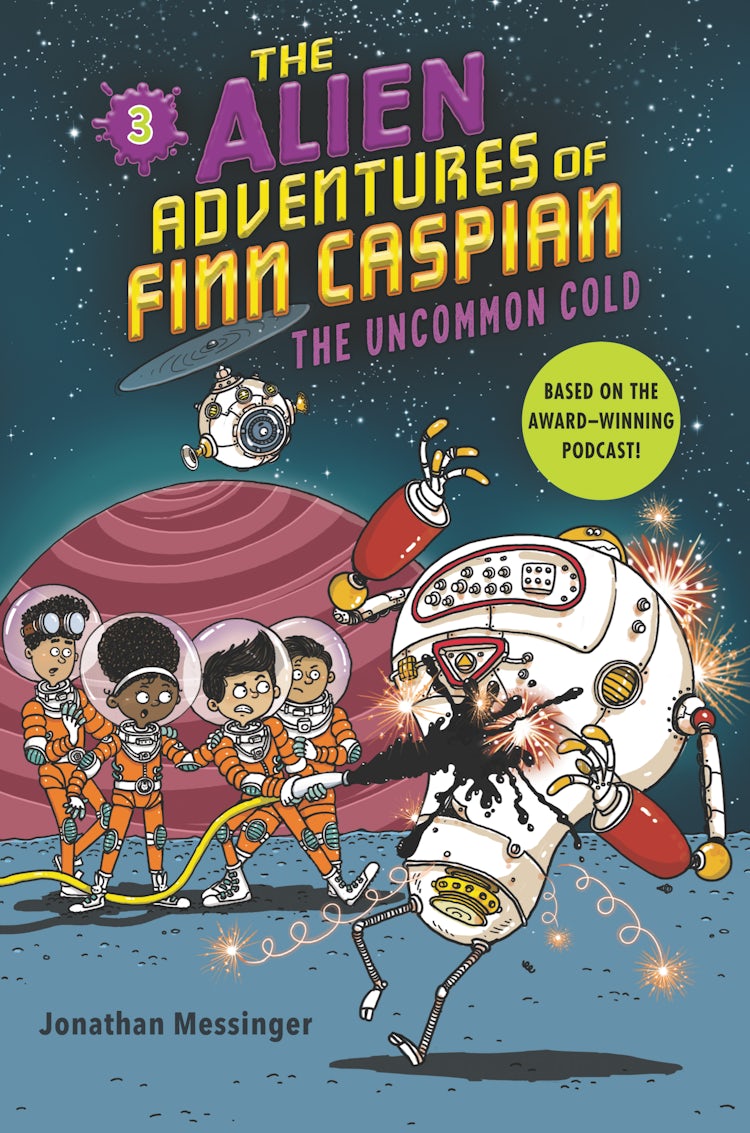 Cover image for The Alien Adventures of Finn Caspian #3: The Uncommon Cold, isbn: 9780062932228