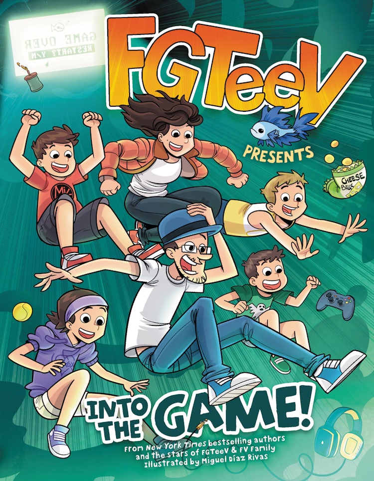 Cover image for FGTeeV Presents: Into the Game!, isbn: 9780062933683