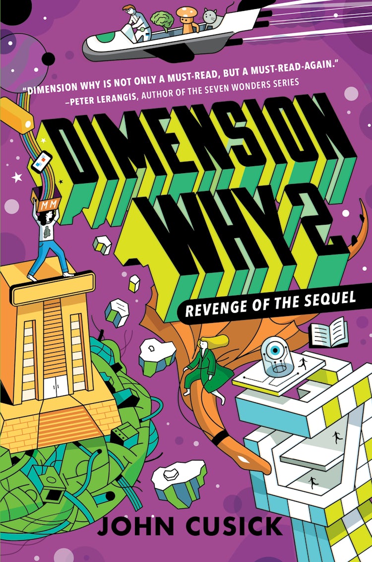 Cover image for Dimension Why #2: Revenge of the Sequel, isbn: 9780062937636