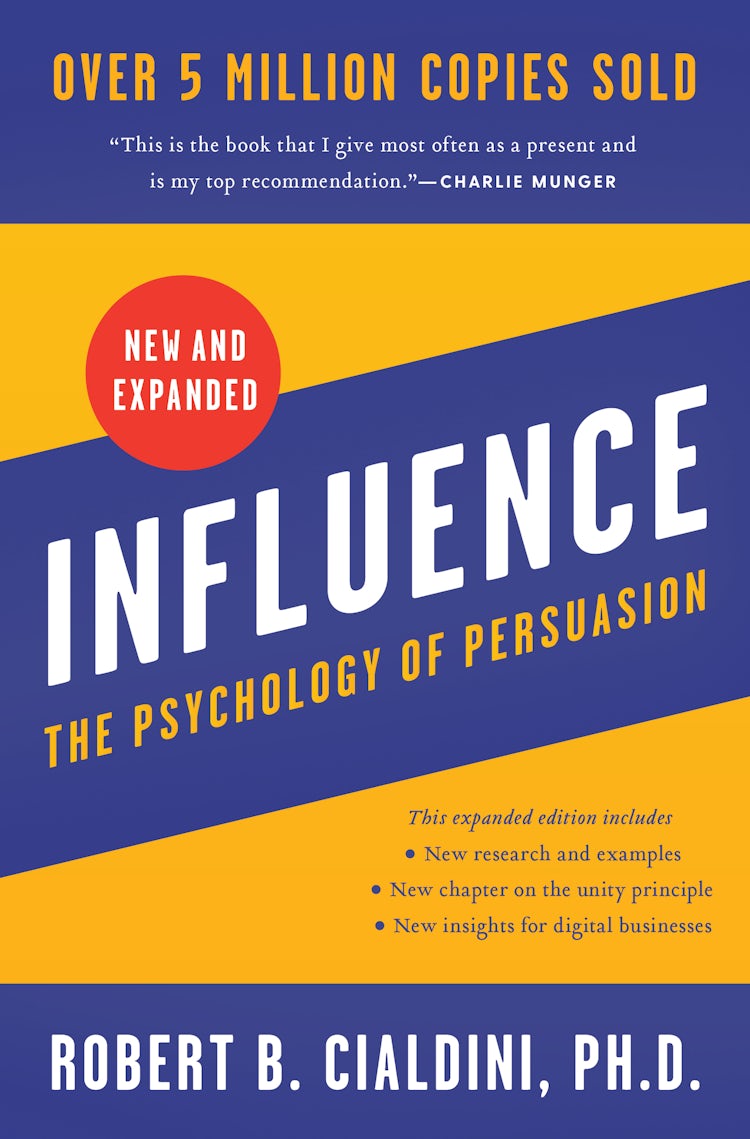 Cover image for Influence, New and Expanded: The Psychology of Persuasion, isbn: 9780062937650