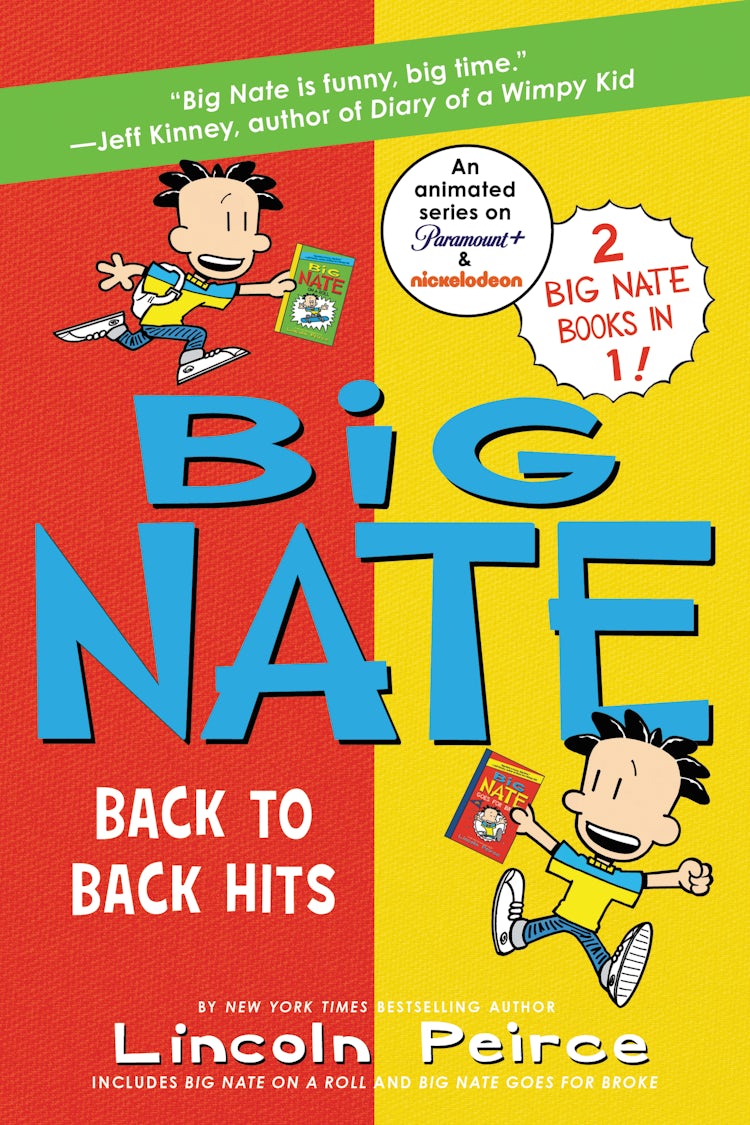 Cover image for Big Nate: Back to Back Hits: On a Roll and Goes for Broke, isbn: 9780062942098