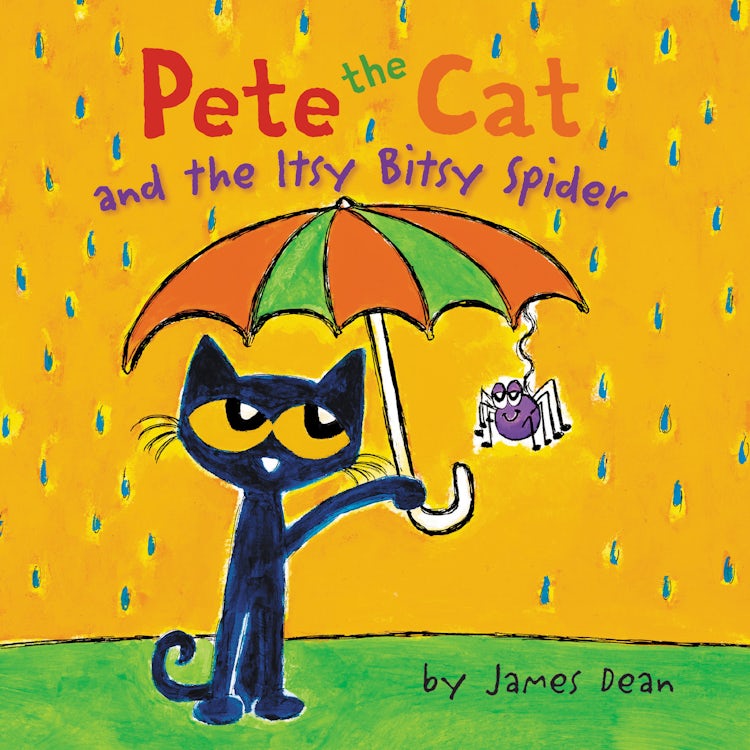 Cover image for Pete the Cat and the Itsy Bitsy Spider, isbn: 9780062945204