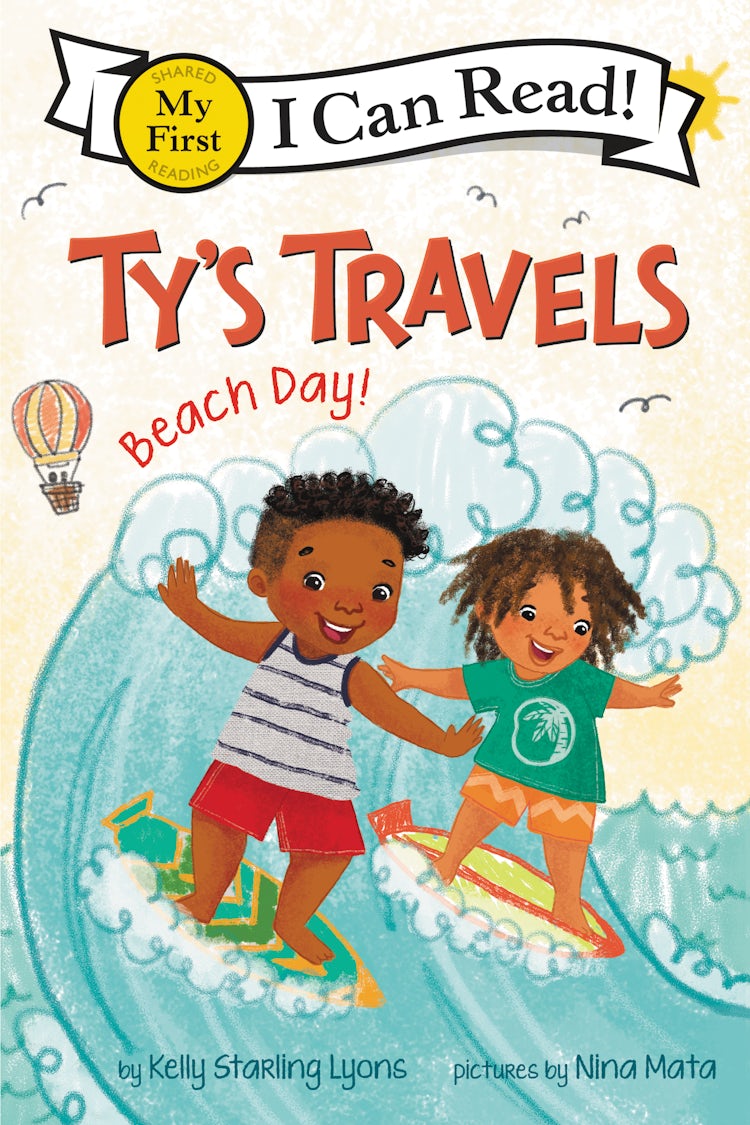 Cover image for Ty's Travels: Beach Day!, isbn: 9780062951151
