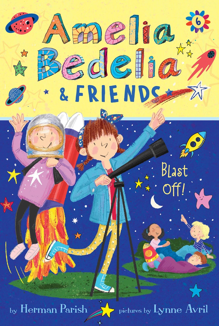 Cover image for Amelia Bedelia & Friends #6: Amelia Bedelia & Friends Blast Off!, isbn: 9780062961921