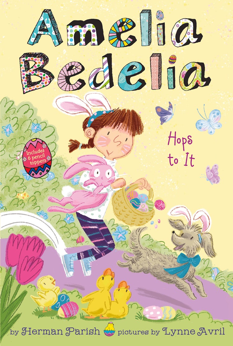 Cover image for Amelia Bedelia Special Edition Holiday Chapter Book #3: Amelia Bedelia Hops to It, isbn: 9780062962096