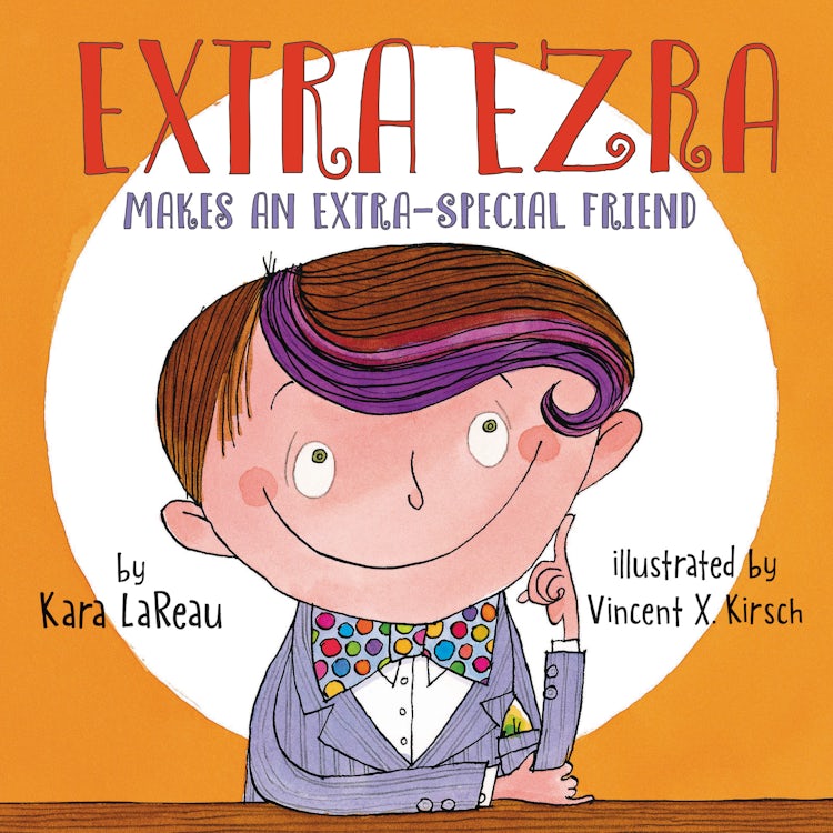 Cover image for Extra Ezra Makes an Extra-Special Friend, isbn: 9780062965653
