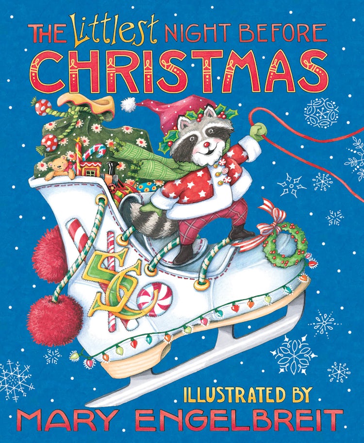 Cover image for Mary Engelbreit's The Littlest Night Before Christmas: A Christmas Holiday Book for Kids, isbn: 9780062969330