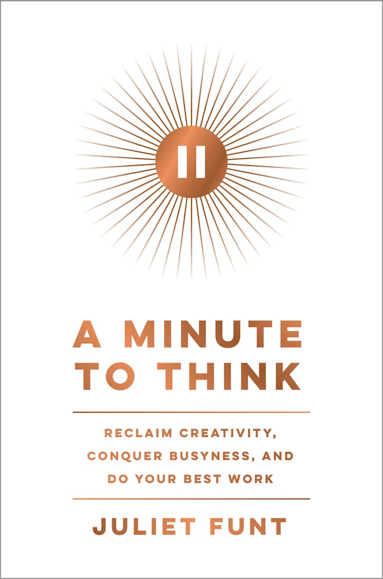 Cover image for A Minute to Think, isbn: 9780062970268