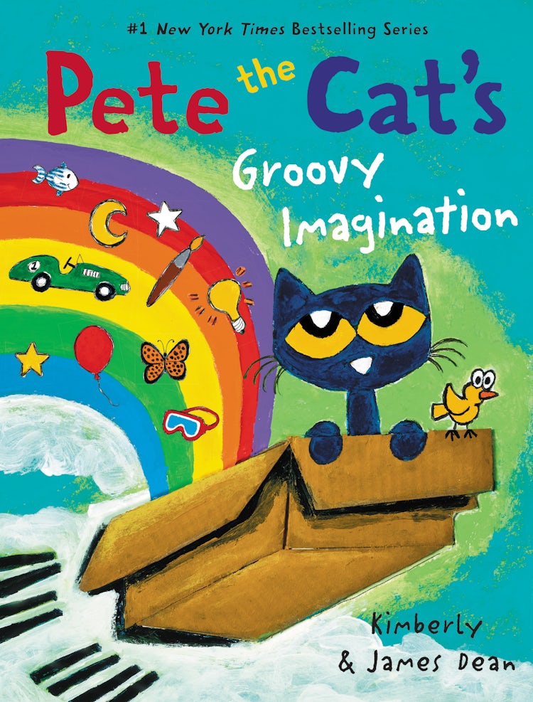 Cover image for Pete The Cat's Groovy Imagination, isbn: 9780062974105