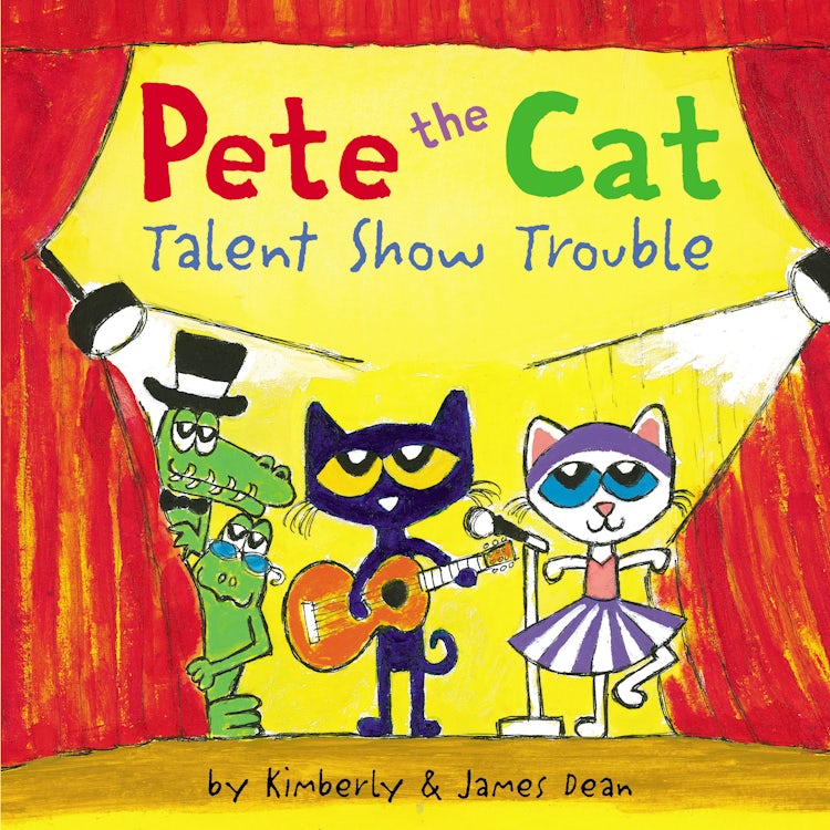 Cover image for Pete the Cat: Talent Show Trouble, isbn: 9780062974198