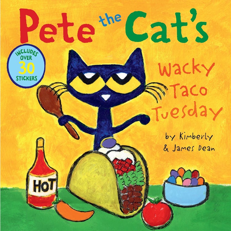 Cover image for Pete The Cat's Wacky Taco Tuesday, isbn: 9780062974419
