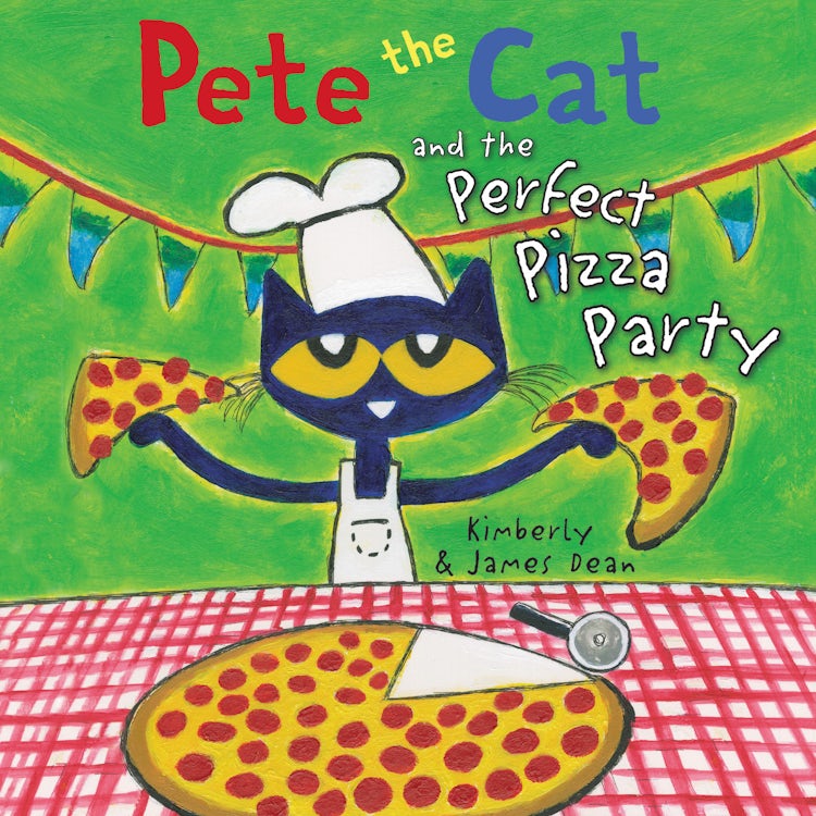 Cover image for Pete the Cat and the Perfect Pizza Party, isbn: 9780062978035