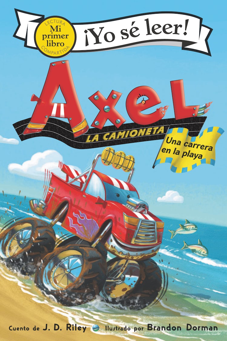 Cover image for Axel la camioneta: Una carrera en la playa, isbn: 9780062980304