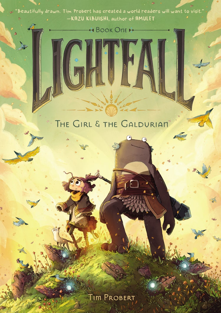 Cover image for Lightfall: The Girl & the Galdurian, isbn: 9780062990464