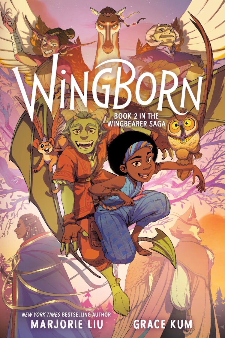 Cover image for Wingborn: The Wingbearer Saga #2, isbn: 9780062995551