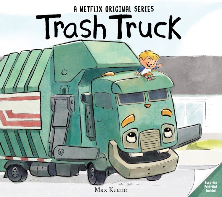 Cover image for Trash Truck, isbn: 9780063002210