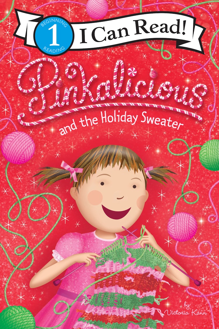 Cover image for Pinkalicious and the Holiday Sweater, isbn: 9780063003873