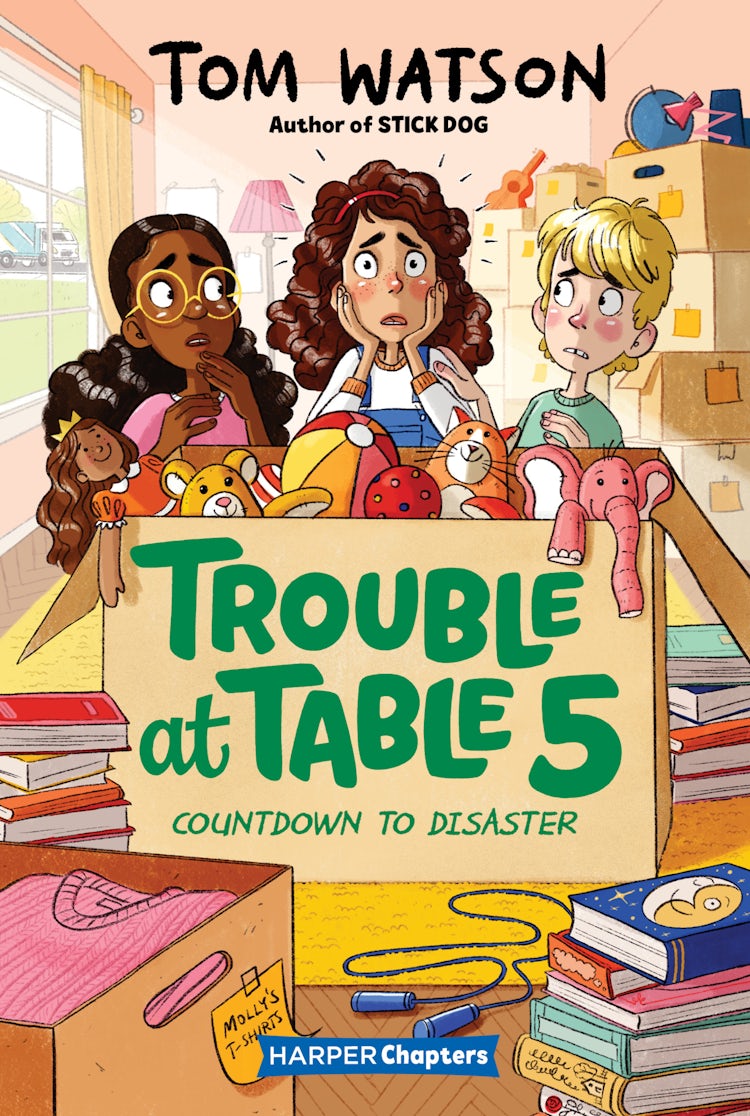 Cover image for Trouble at Table 5 #6: Countdown to Disaster, isbn: 9780063004542