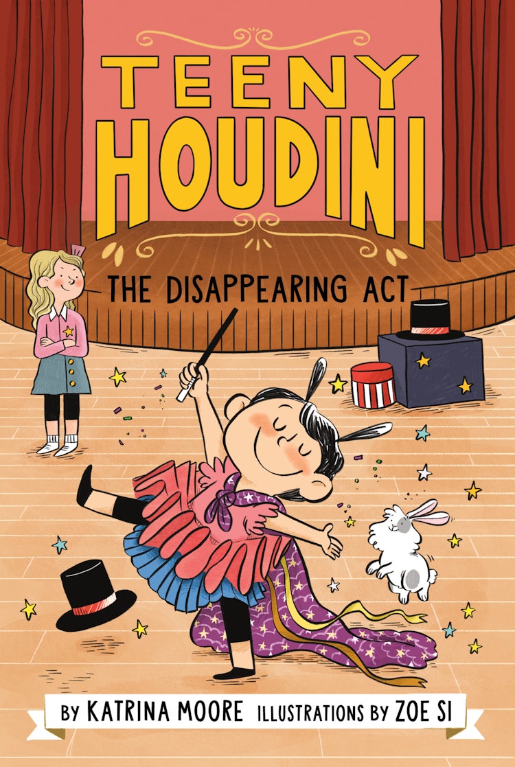 Cover image for Teeny Houdini #1: The Disappearing Act, isbn: 9780063004634