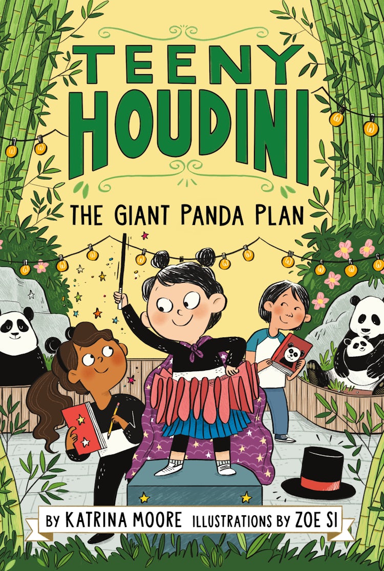 Cover image for Teeny Houdini #3: The Giant Panda Plan, isbn: 9780063004696