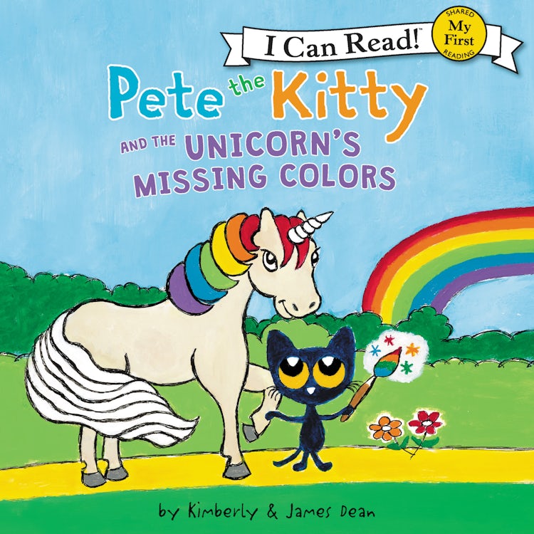 Cover image for Pete the Kitty and the Unicorn's Missing Colors, isbn: 9780063005785