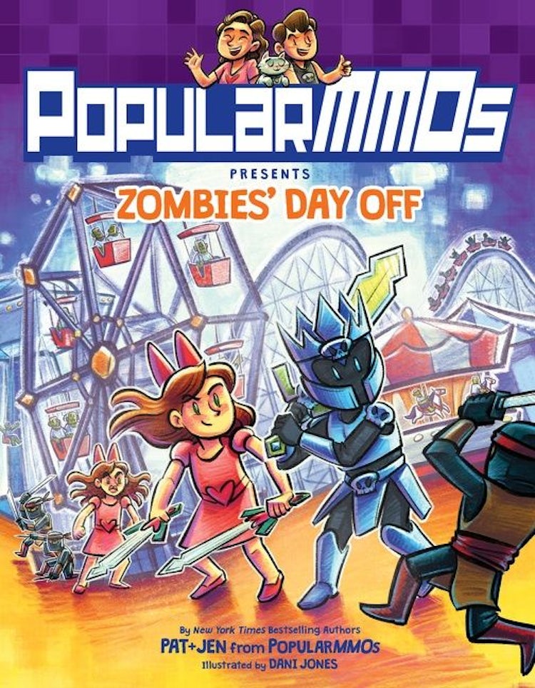 Cover image for PopularMMOs Presents Zombies' Day Off, isbn: 9780063006522