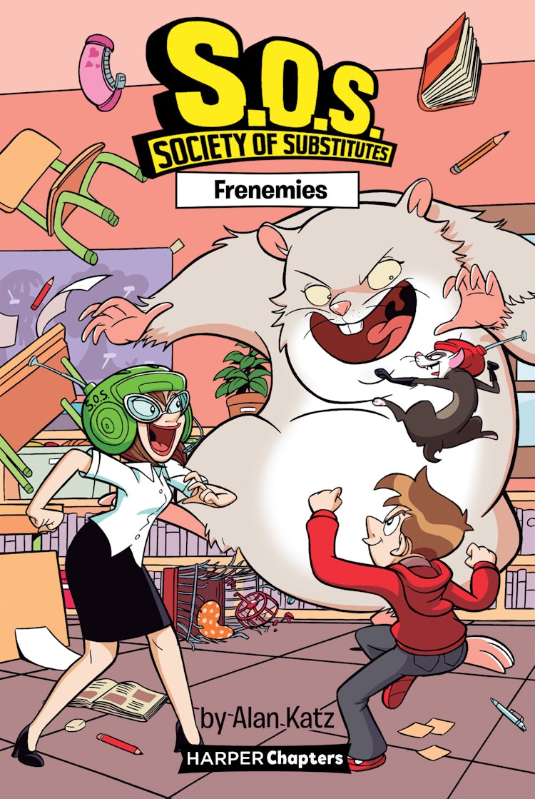 Cover image for S.O.S.: Society of Substitutes #5: Frenemies, isbn: 9780063006621
