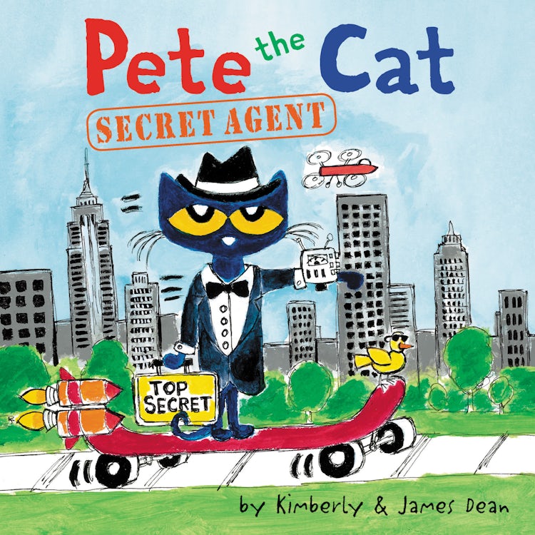 Cover image for Pete the Cat: Secret Agent, isbn: 9780063011717