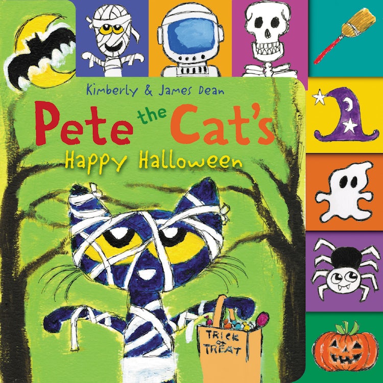 Cover image for Pete the Cat’s Happy Halloween, isbn: 9780063011786
