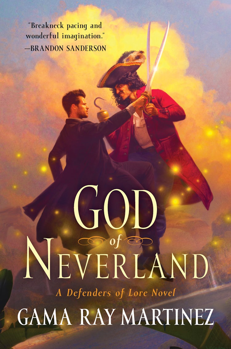 Cover image for God of Neverland: A Defenders of Lore Novel, isbn: 9780063014640
